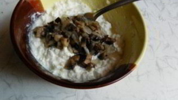 гренки с творогом