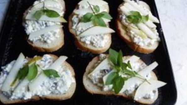 гренки с творогом