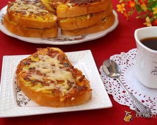 Картофельные гренки с сыром