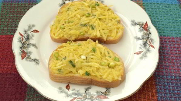 картофельные гренки с сыром