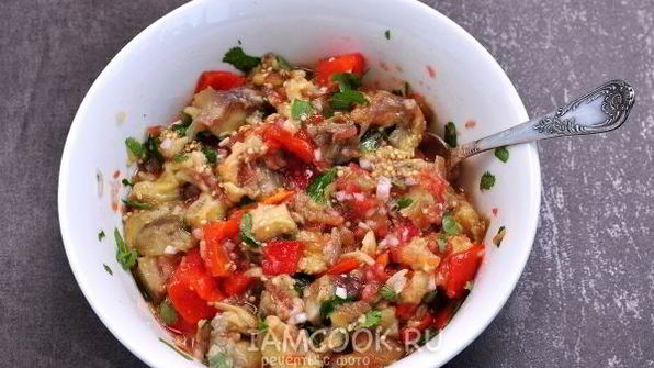 икра из баклажанов по-одесски