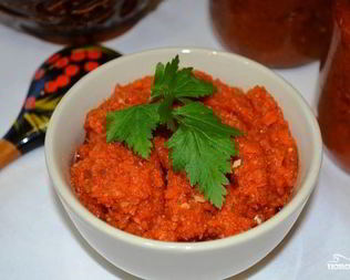 Икра из моркови