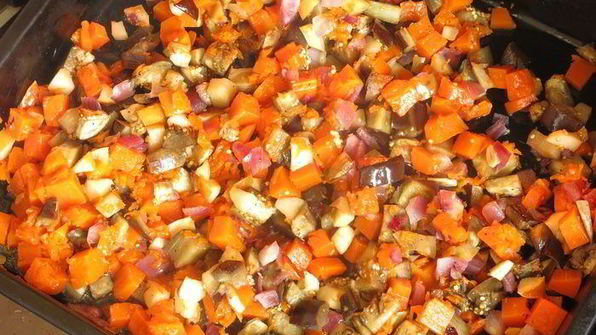 икра из тыквы и баклажанов