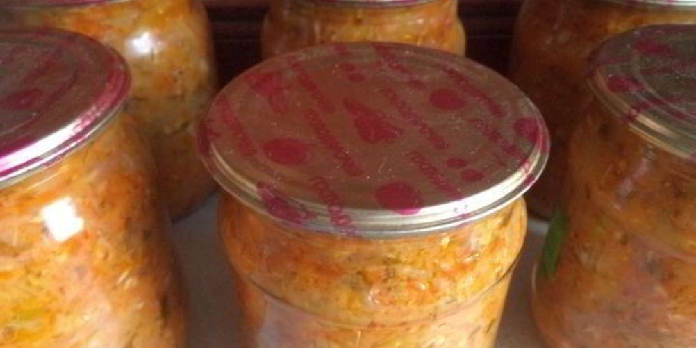 Рецепт икры кабачковой в банку