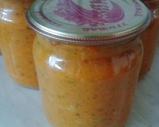 Кабачковая икра на зиму