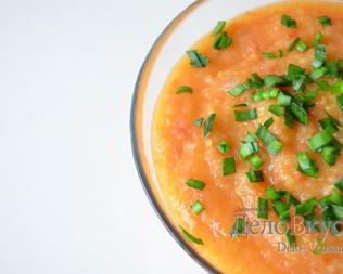 Кабачковая икра с помидорами