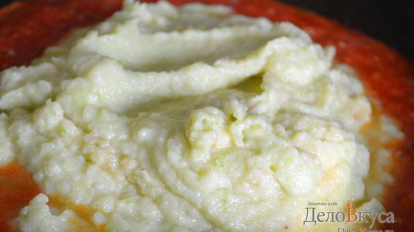 кабачковая икра с помидорами