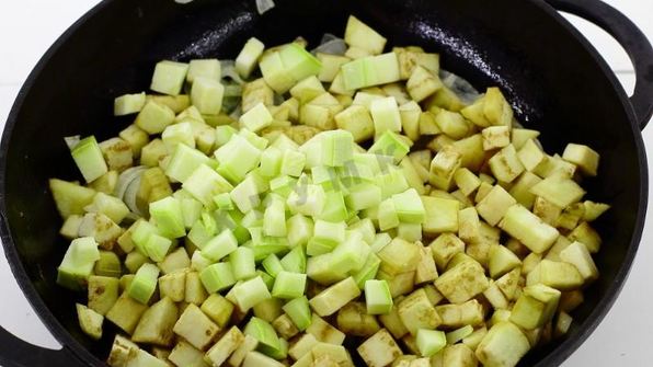 кабачково-баклажанная икра на зиму