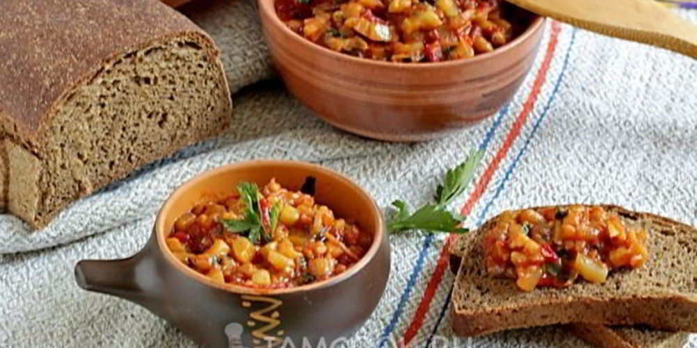 Рецепт кабачкова-баклажанной икра по-восточному