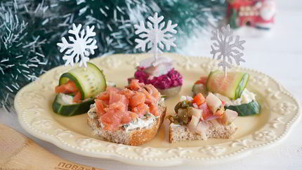 Ассорти из канапе