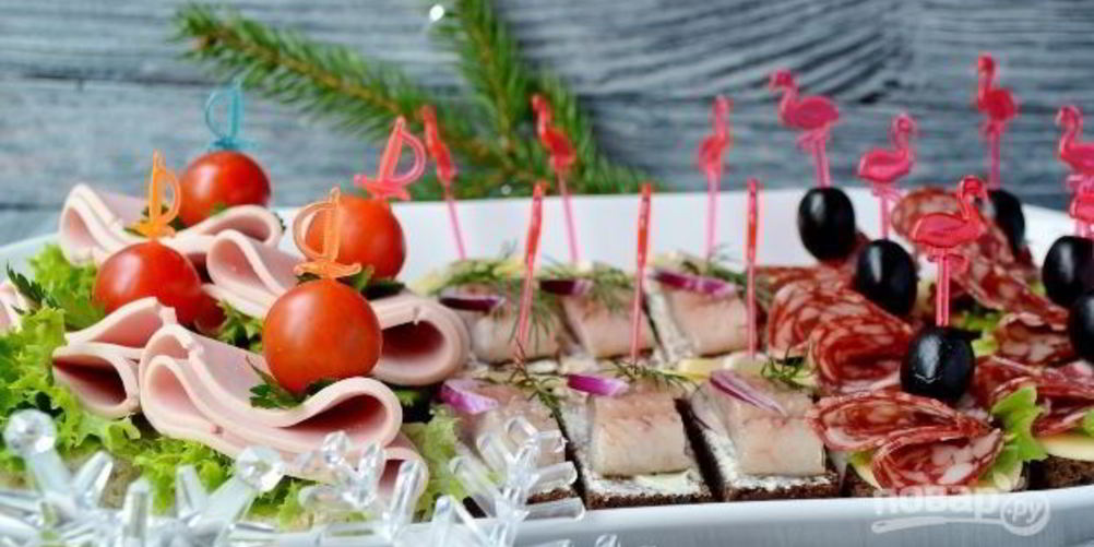 Рецепт канапе для праздничного стола