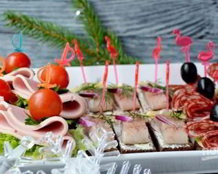 Канапе для праздничного стола