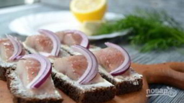 канапе для праздничного стола