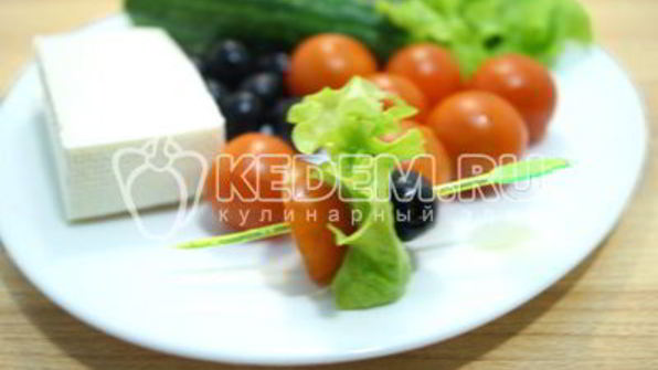 канапе греческое