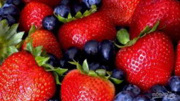 канапе из фруктов