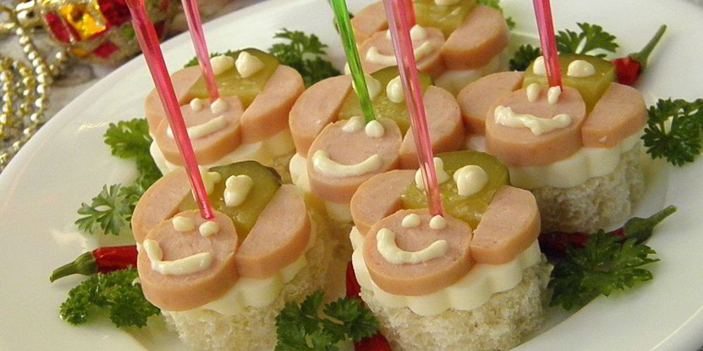 Рецепт канапе обезьянок ны шпажкаха