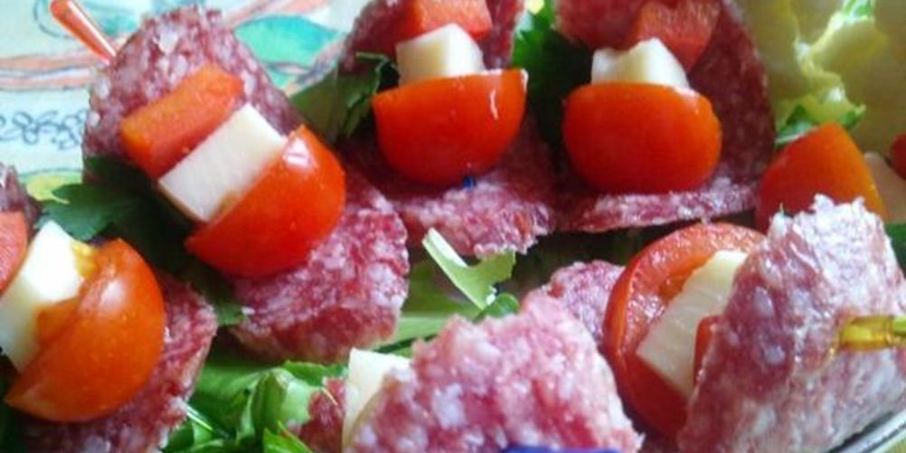 Рецепт канапе паруса