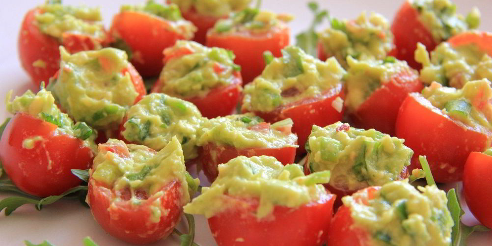 Рецепт канапе с авокадо