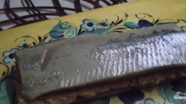 канапе с селедкой