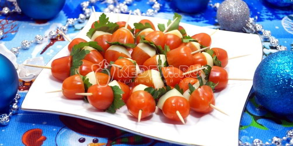 Рецепт канапе с сыром