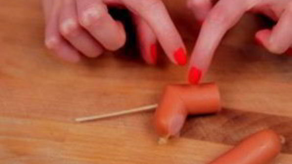 канапе валенки