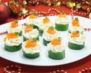 Новогоднее канапе