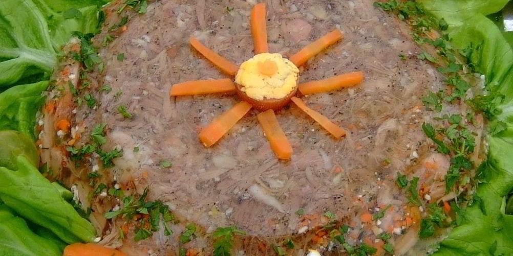 Рецепт холодца иза говяжьих нога