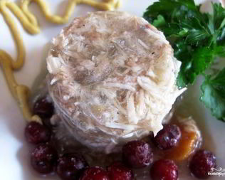 Холодец из курицы в мультиварке