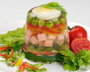 Холодец с желатином