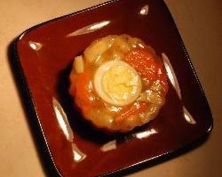 Вегетарианский холодец — заливное из овощей