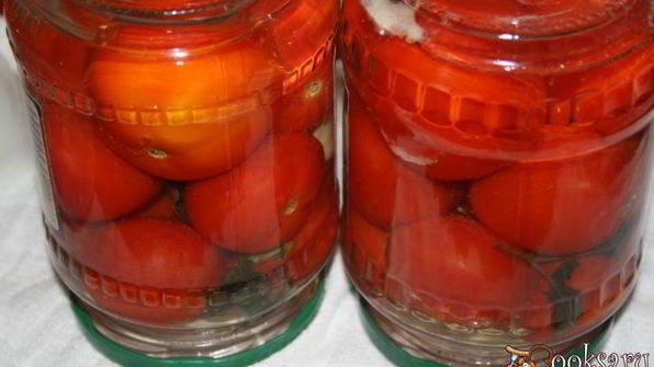 медовые маринованные помидоры с базиликом на зиму