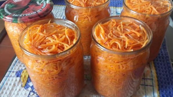 морковь по-корейски на зиму
