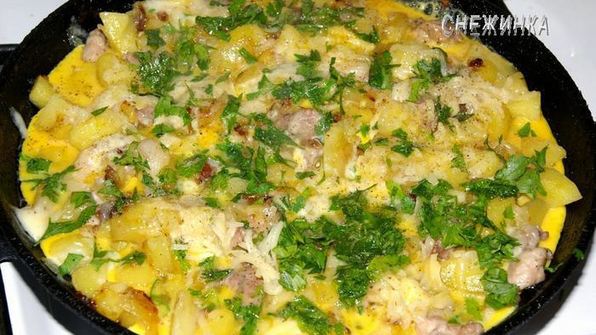 голландский крестьянский омлет