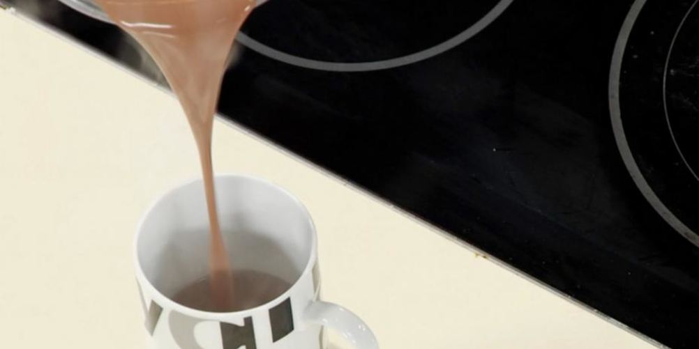 Рецепт омлета и горячий шоколад