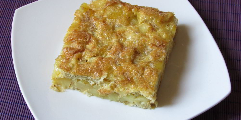 Рецепт омлета с картошкой