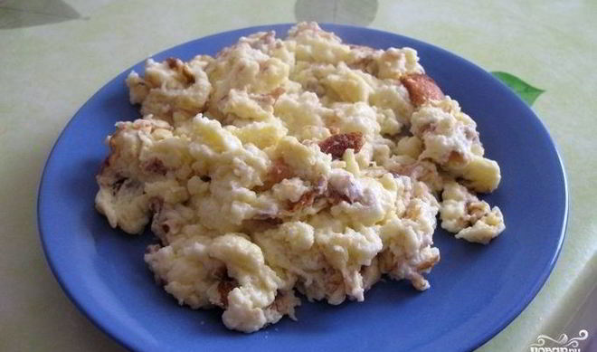 Омлет с мукой