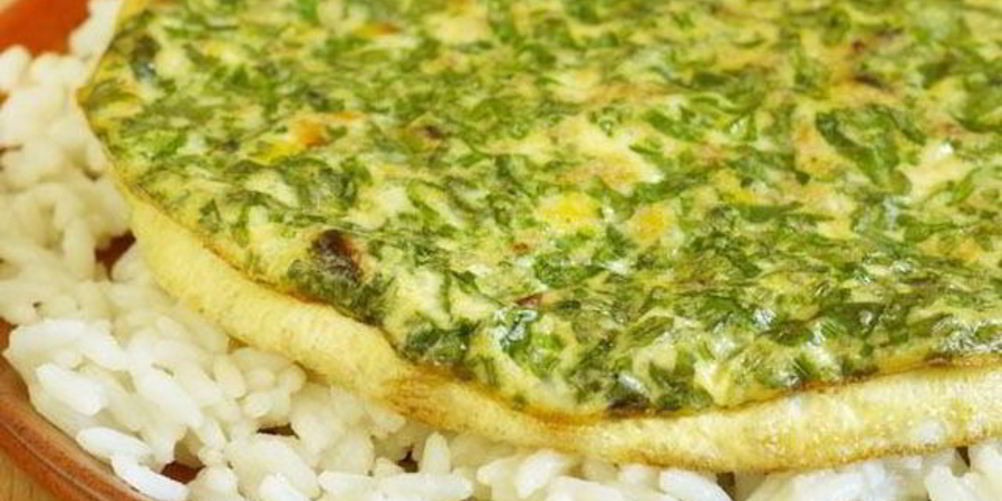 Рецепт омлета с мясом по-арабски