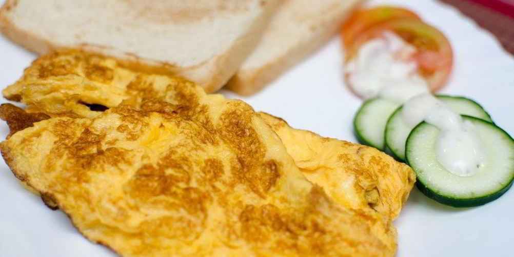 Рецепт простого омлета