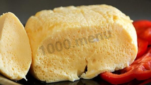 вареный омлет в пакете