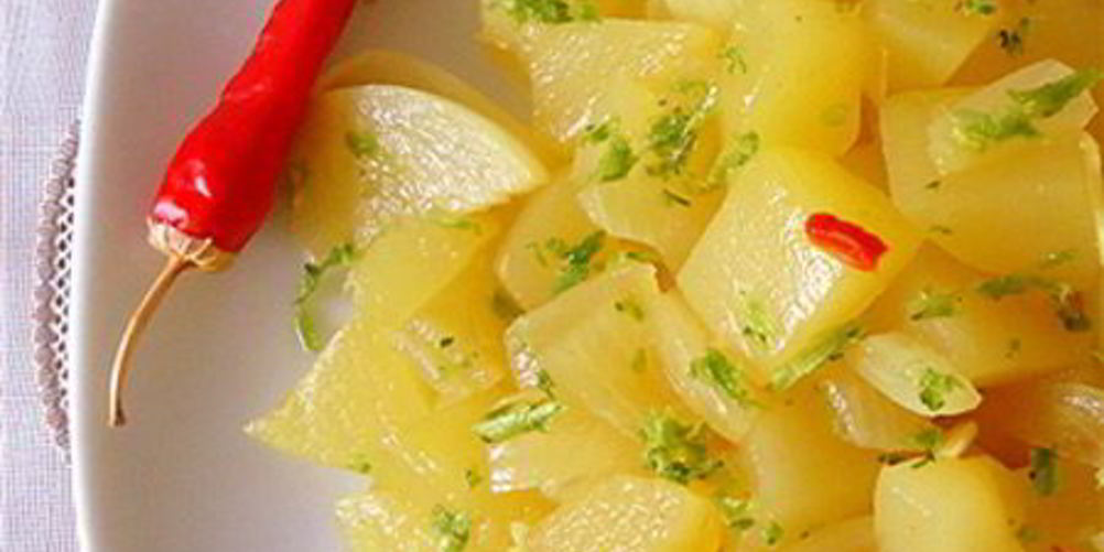 Рецепт острой закуски из кабачков