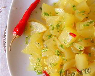 Острая закуска из кабачков