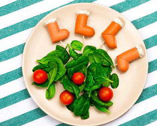 Закуска из сосисок