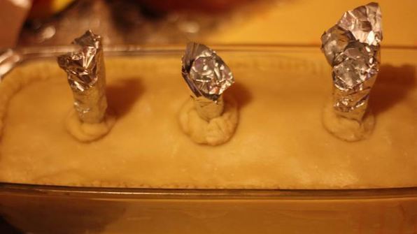 мясной пирог паштет в коре