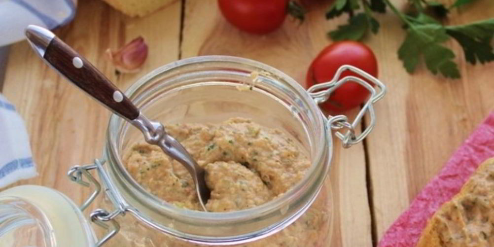 Рецепт паштета из белой фасоли