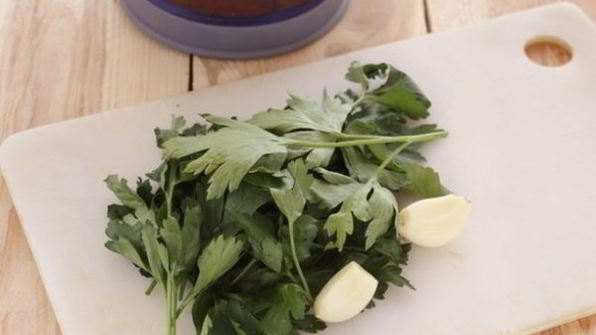 паштет из белой фасоли