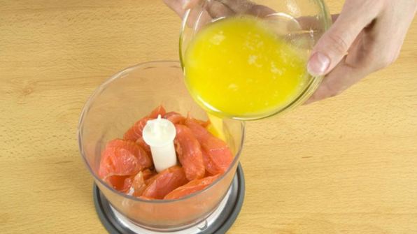 паштет из копченого лосося