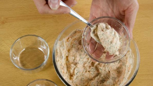 паштет из копченого лосося