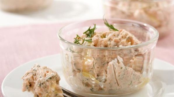 паштет из копченого лосося