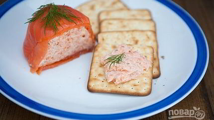 Паштет из копченой форели