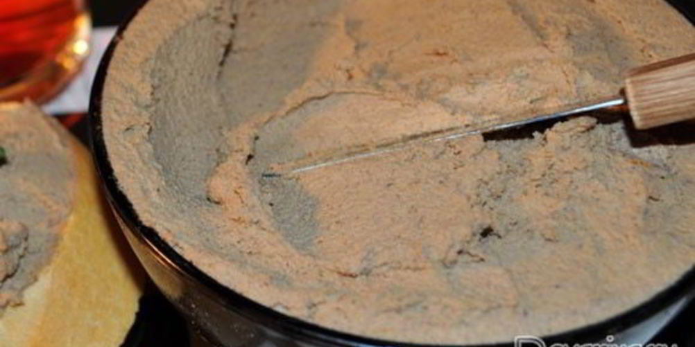 Рецепт паштета из куриной и говяжьей печени